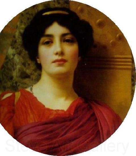 John William Godward Contemplation